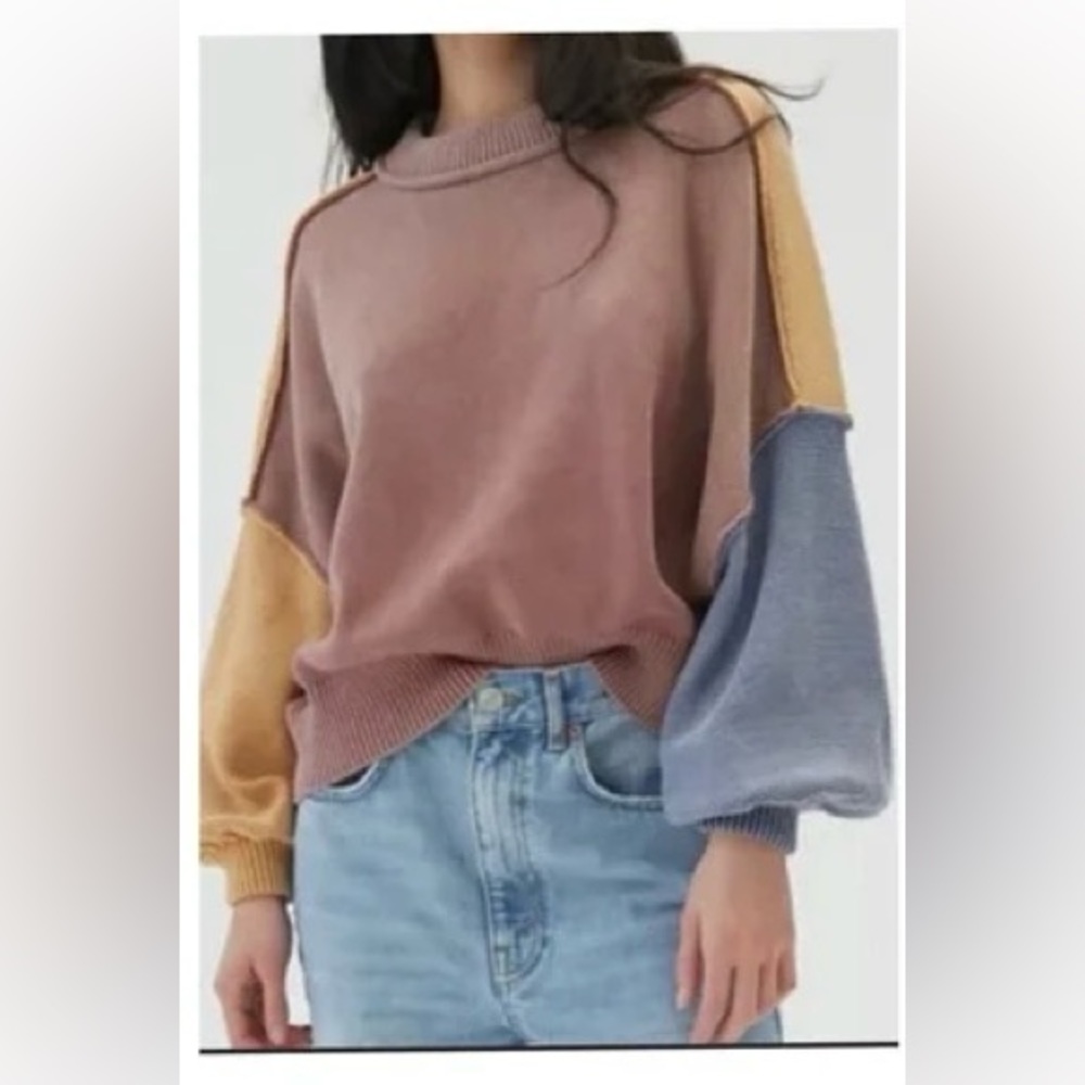 Urban Outfitters color block sweater